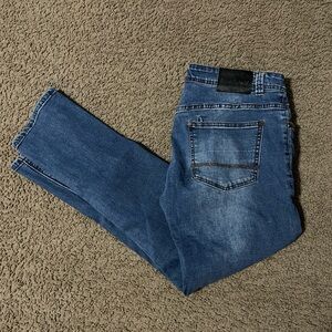 Men's Slim Fit Blue Denim Jeans
